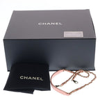 Chanel Quilted Top Handle 2-Way Shoulder Bag Salmon Pink Caviar Leather Gold — view 8