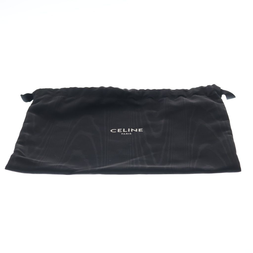 Celine Triomphe Ava Shoulder Bag Brown Leather Gold — view 8