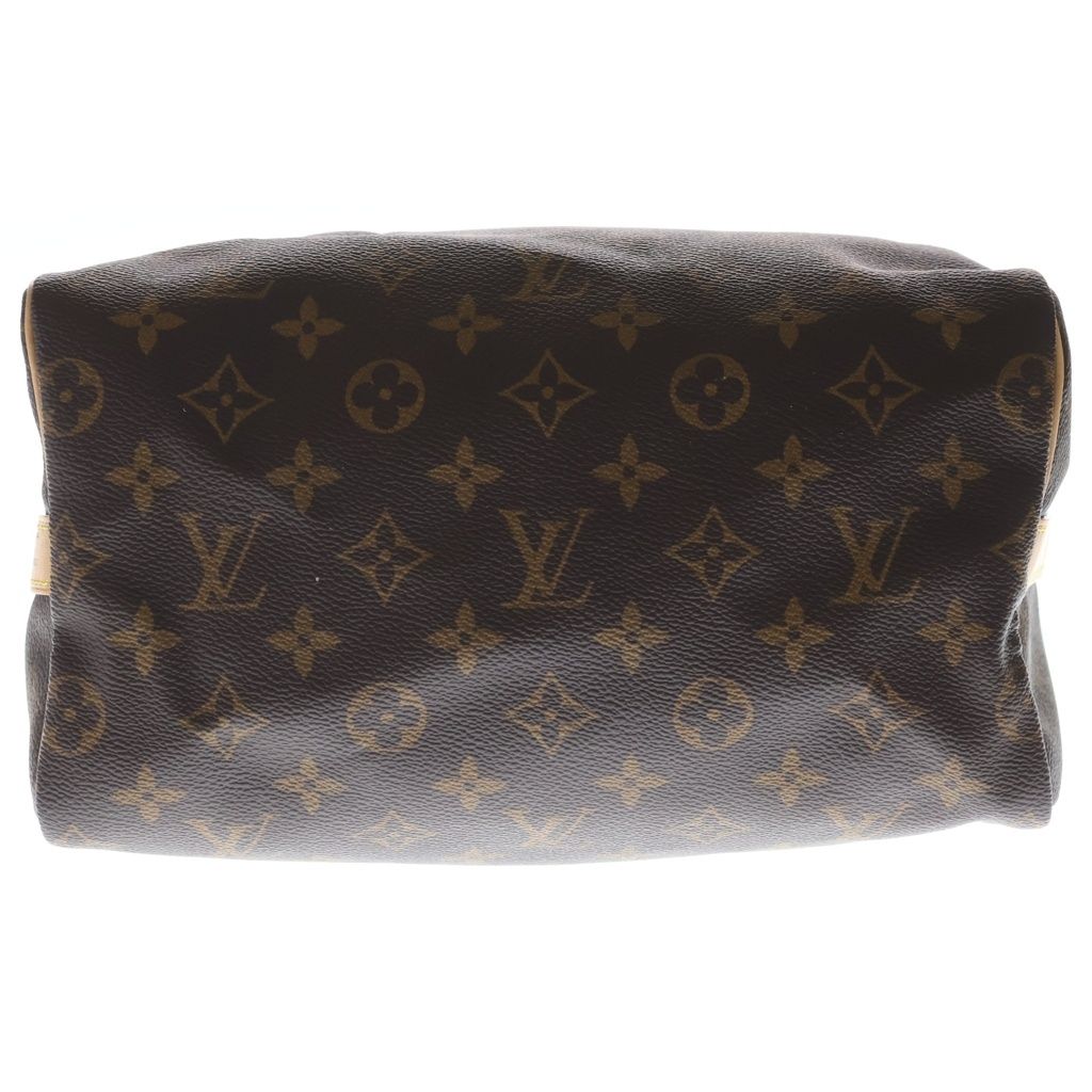 Louis Vuitton Monogram Speedy Bandouliere 25 Leather 2-Way Shoulder Bag Brown — view 4