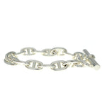 Hermes Chaine D'ancre Bracelet Silver Chain — view 3