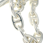 Hermes Chaine D'ancre Bracelet Silver Chain — view 5