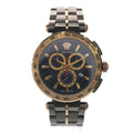 Versace Aion Chrono Gent Quartz Black Dial 45 Watch Gold