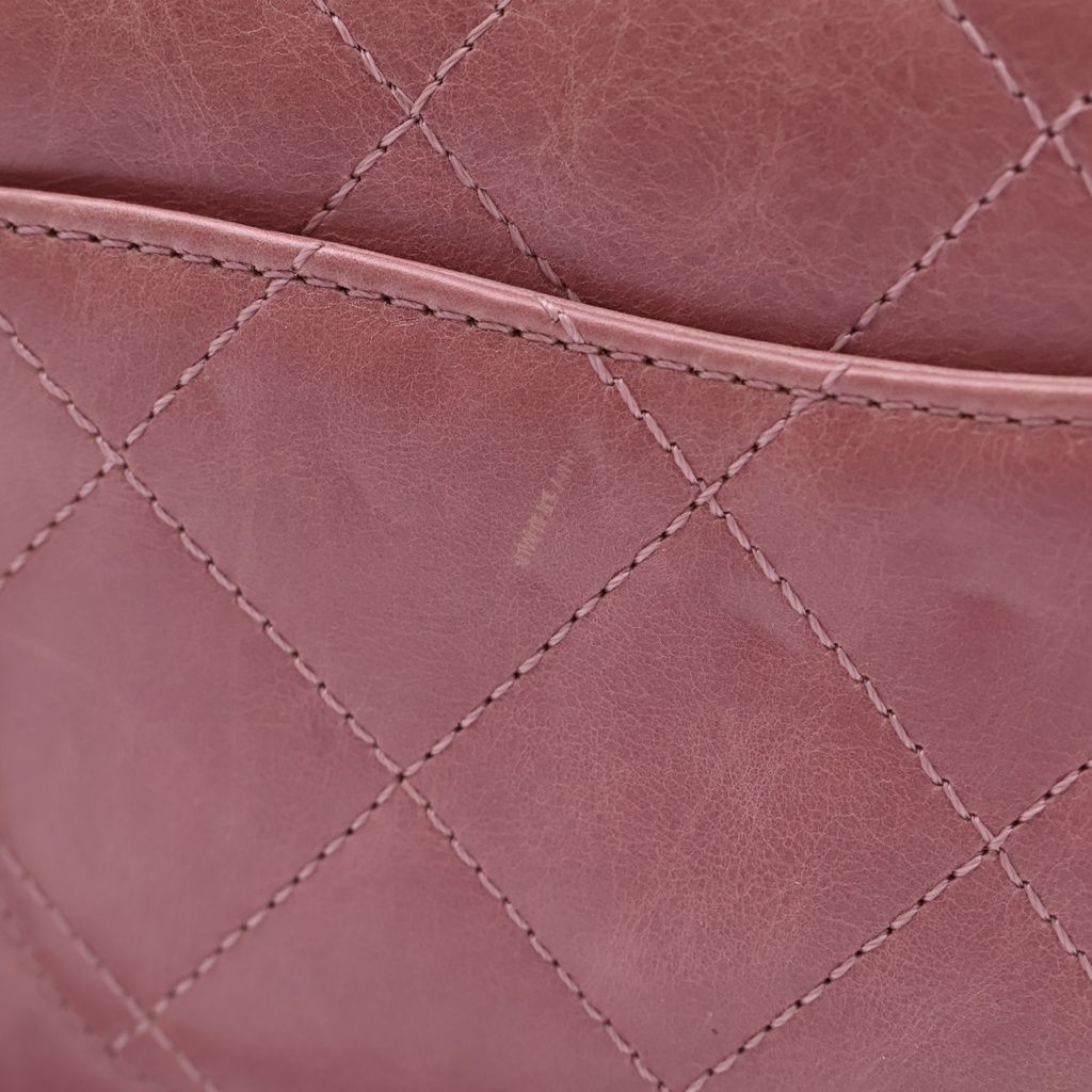Chanel Quilted Single Flap Calfskin Gold Turnlock 2-Way Chain Shoulder — view 7