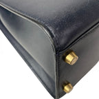 Hermes Shoulder Bag Kelly Sports MM Black Sellier Gold — view 6