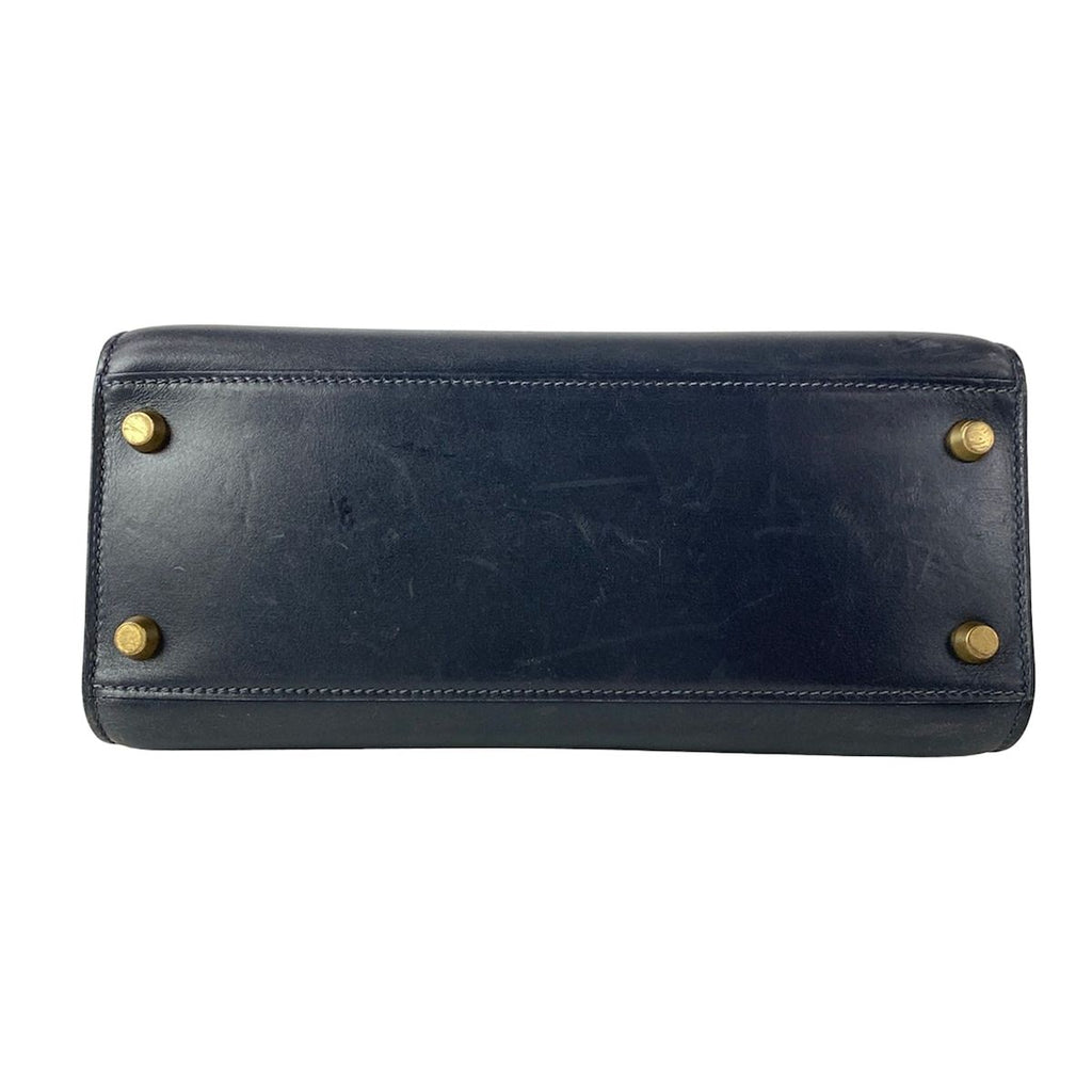Hermes Shoulder Bag Kelly Sports MM Black Sellier Gold — view 5
