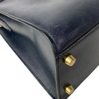 Hermes Shoulder Bag Kelly Sports MM Black Sellier Gold — view 8