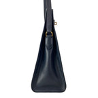 Hermes Shoulder Bag Kelly Sports MM Black Sellier Gold — view 2