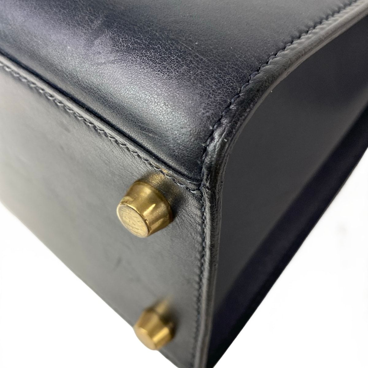 Hermes Shoulder Bag Kelly Sports MM Black Sellier Gold — view 7