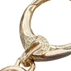 Hermes Key Holder Silver Key Ring Logo — view 3