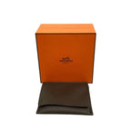 Hermes Key Holder Silver Key Ring Logo — view 7