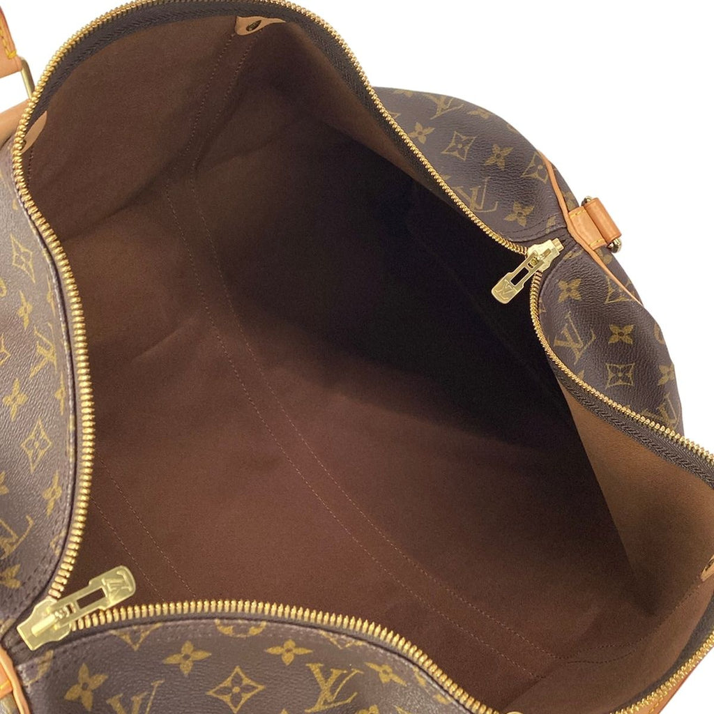 Louis Vuitton Boston Bag Monogram Keepall Bandouliere 55 — view 7