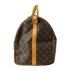 Louis Vuitton Boston Bag Monogram Keepall Bandouliere 55 — view 4