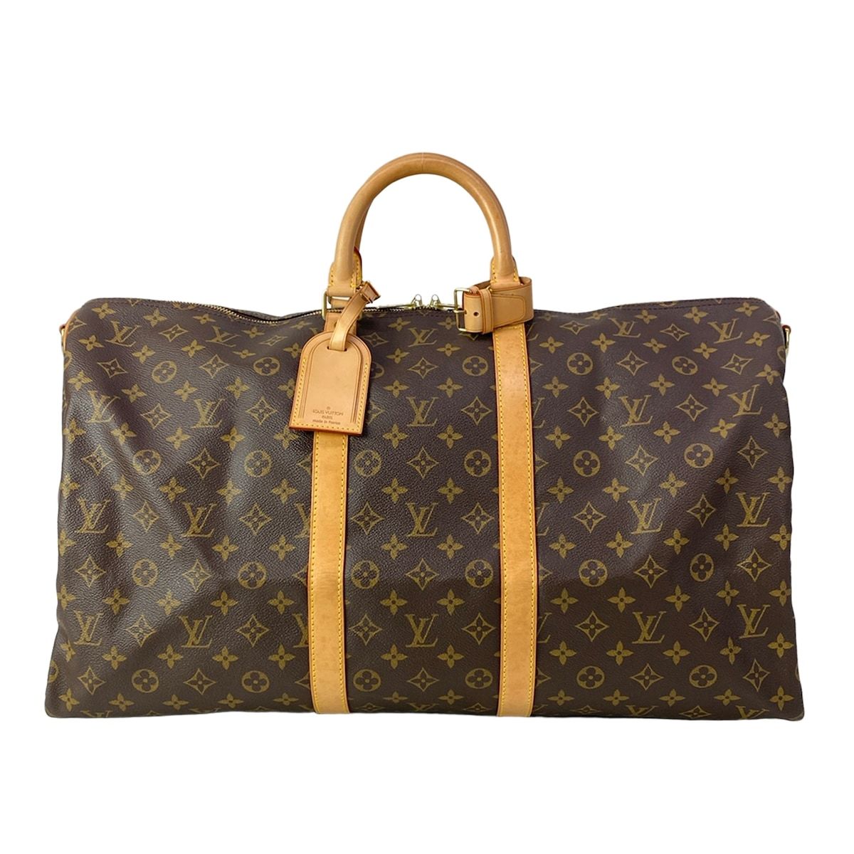 Louis Vuitton Boston Bag Monogram Keepall Bandouliere 55