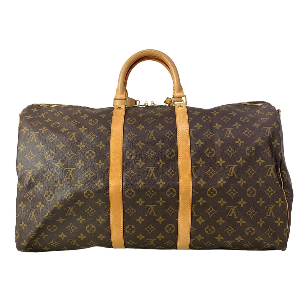 Louis Vuitton Boston Bag Monogram Keepall Bandouliere 55 — view 3