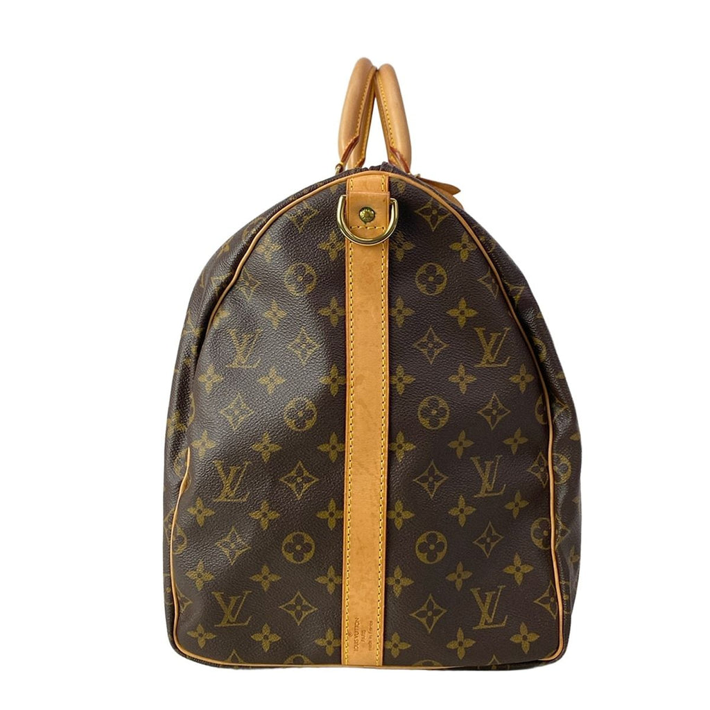 Louis Vuitton Boston Bag Monogram Keepall Bandouliere 55 — view 2