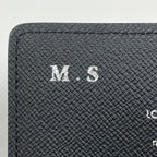 Louis Vuitton Envelope Business Card Holder Case Damier Graphite Black — view 5
