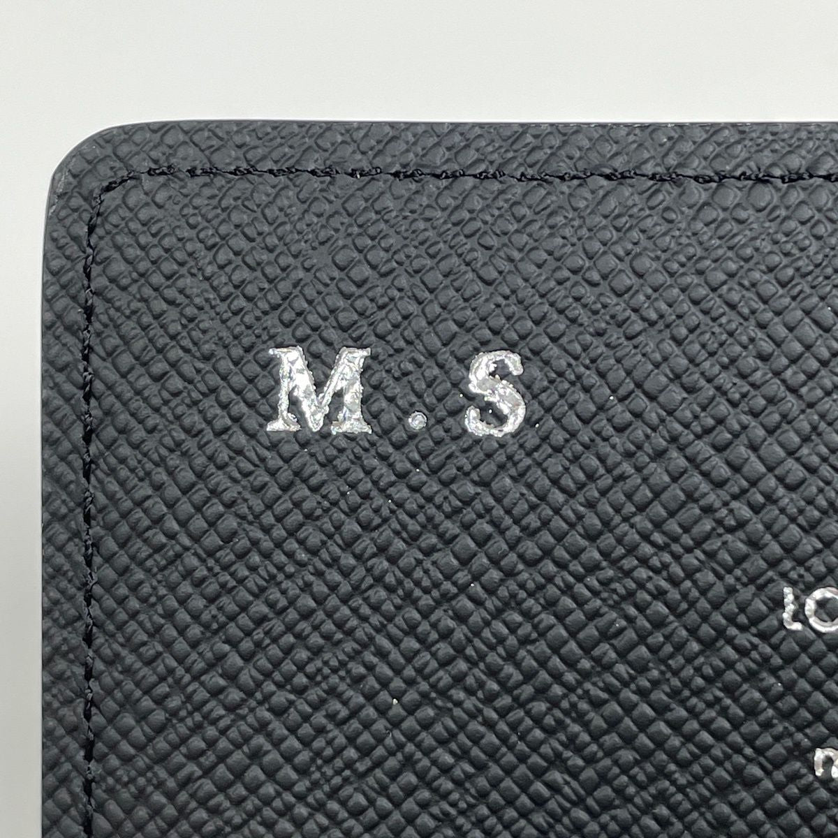 Louis Vuitton Envelope Business Card Holder Case Damier Graphite Black — view 5