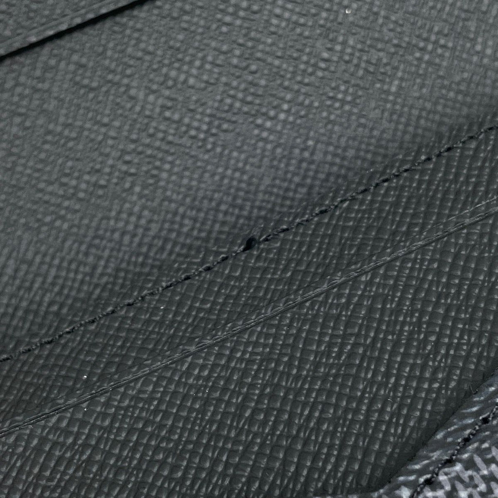 Louis Vuitton Envelope Business Card Holder Case Damier Graphite Black — view 4