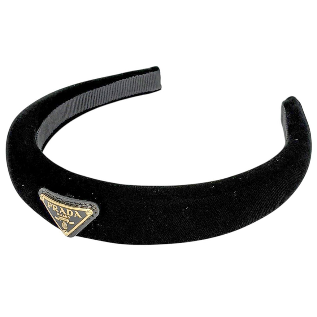 Prada Headband Fabric Nero