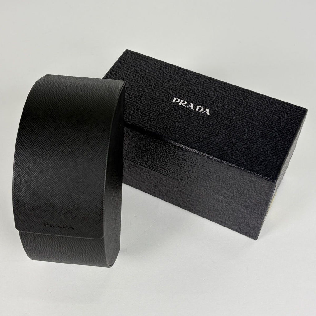 Prada Logo Sunglasses Eyewear Acetate Nero — view 6