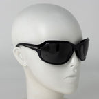 Prada Logo Sunglasses Eyewear Acetate Nero — view 5