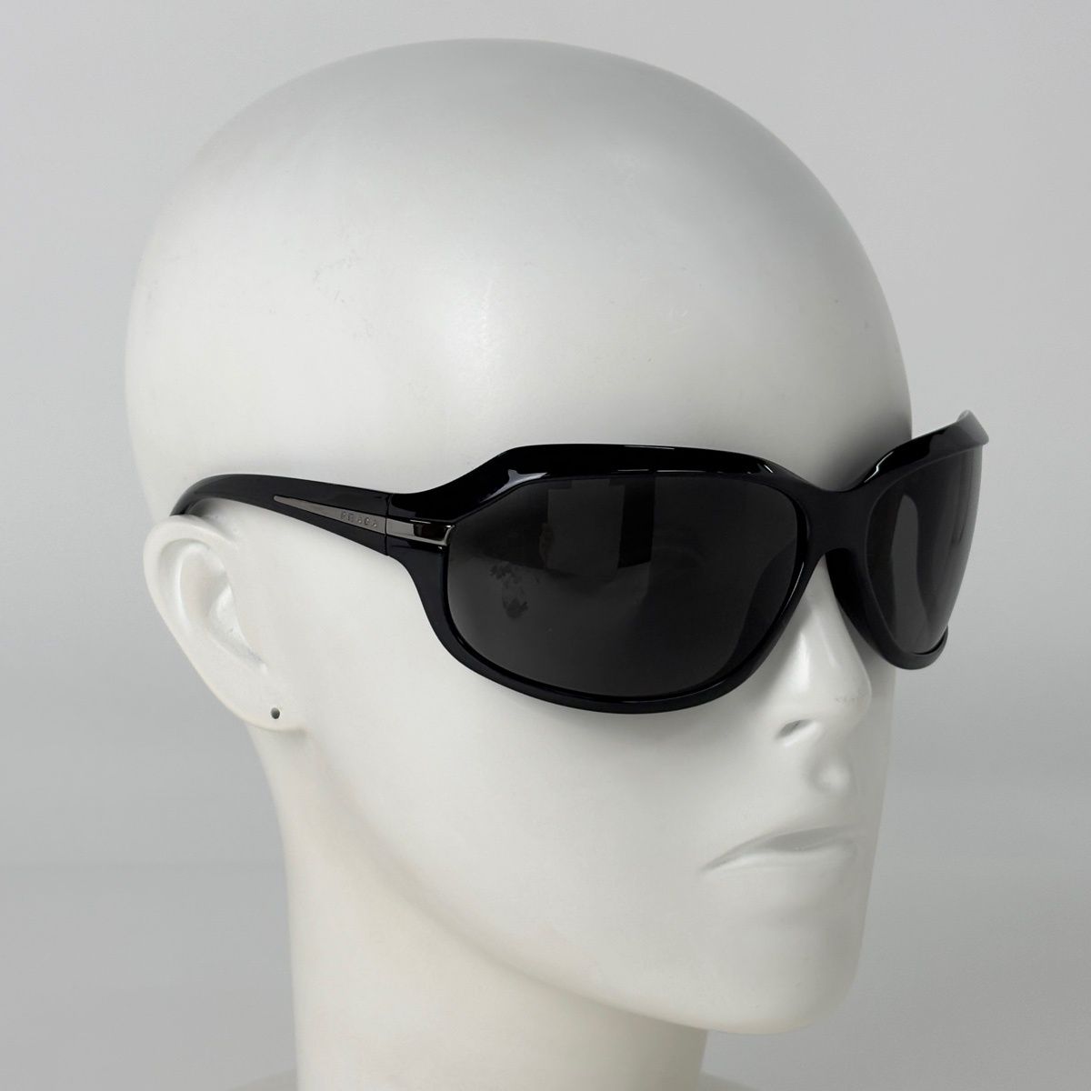 Prada Logo Sunglasses Eyewear Acetate Nero — view 5