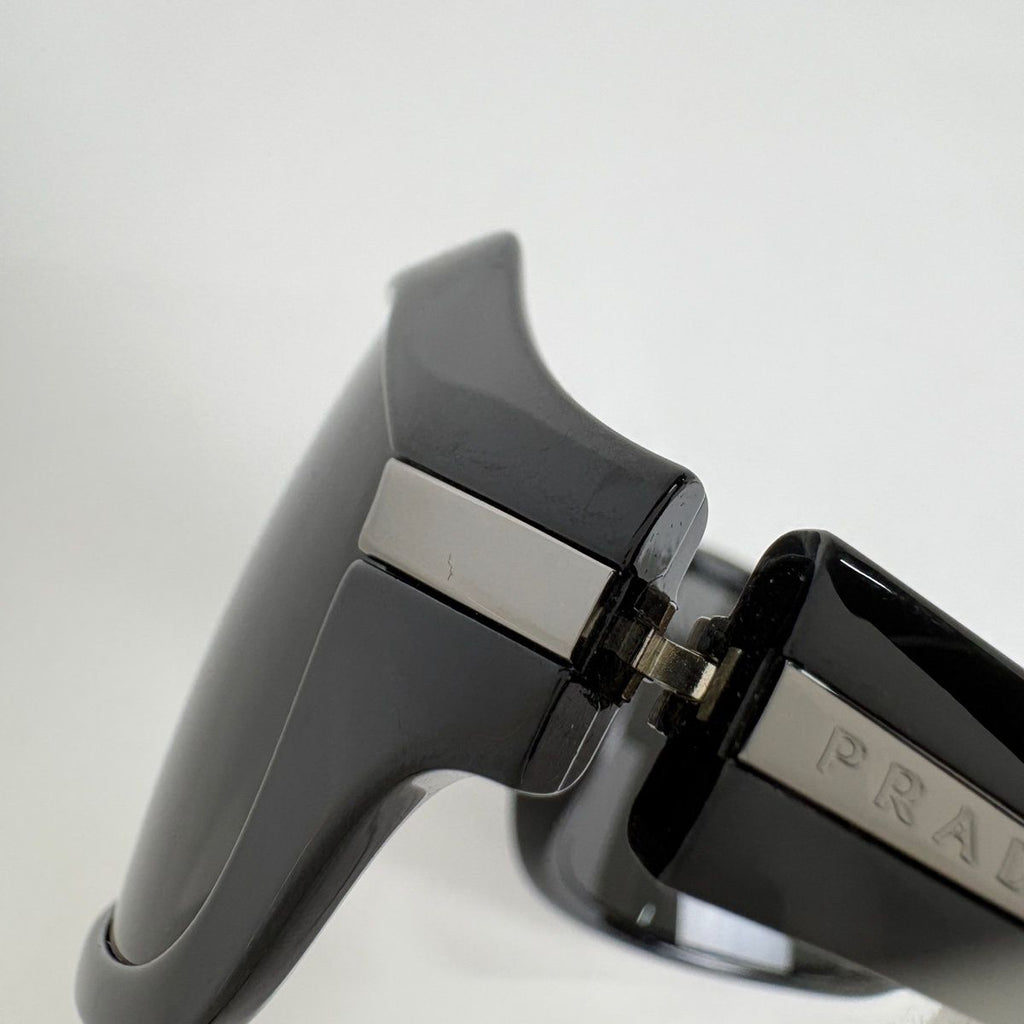 Prada Logo Sunglasses Eyewear Acetate Nero — view 4