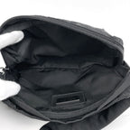 Prada Waist Bag Pouch Nylon Nero — view 8