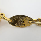 Chanel Clover Motif Necklace Long CC Logo Gold Plated — view 4