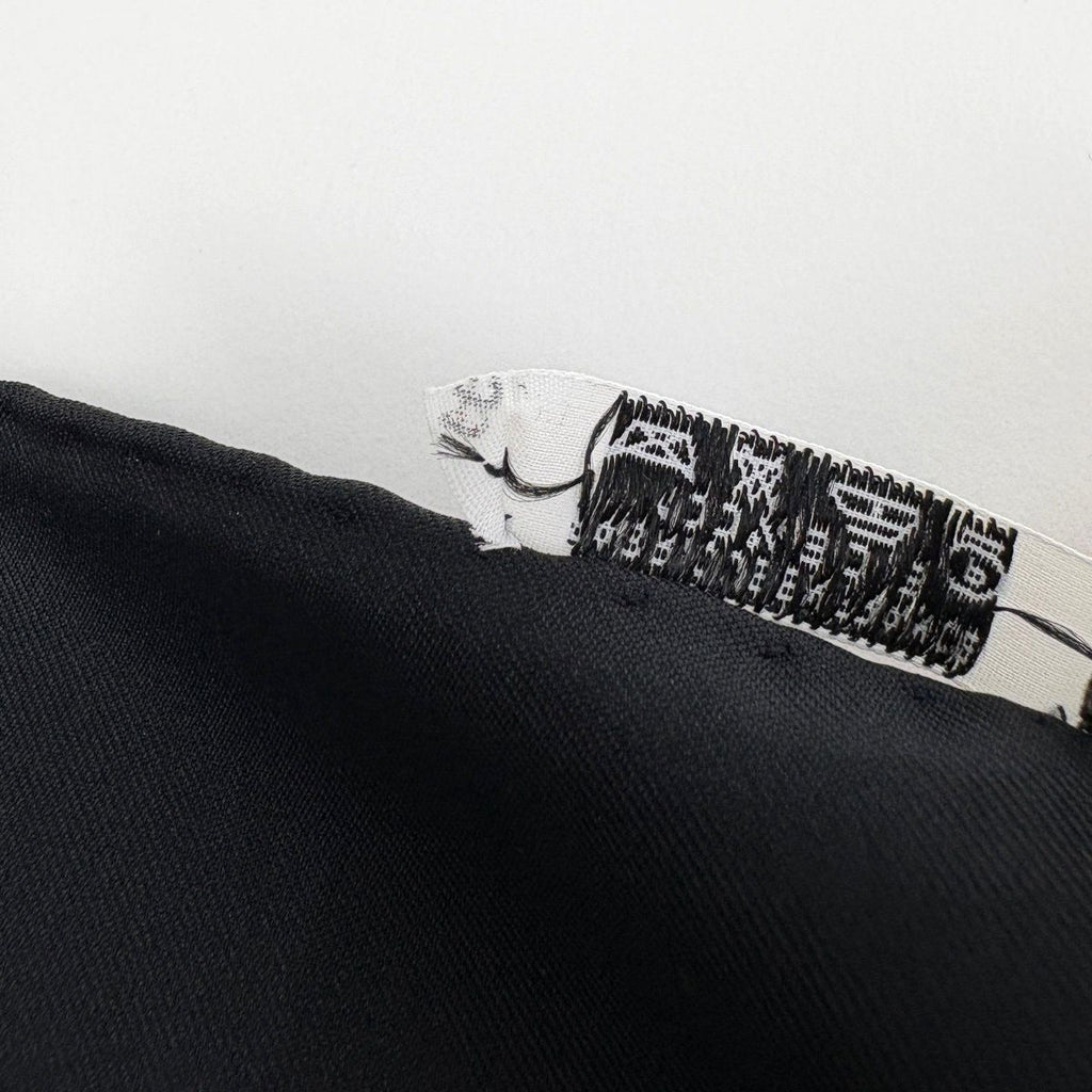 Hermes Carre 90 L'intrus Intruder Scarf Silk Black Multicolor — view 3