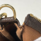 Louis Vuitton Pochette Makeup Cosmetics Pouch Monogram Brown — view 6