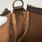 Louis Vuitton Pochette Makeup Cosmetics Pouch Monogram Brown — view 7