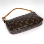 Louis Vuitton Pochette Makeup Cosmetics Pouch Monogram Brown — view 2