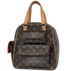 Louis Vuitton Excentri Cite Handbag Monogram Brown
