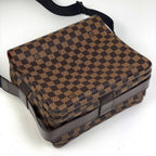 Louis Vuitton Naviglio Shoulder Bag Damier Brown — view 2