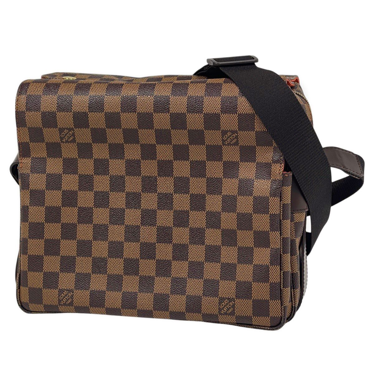 Louis Vuitton Naviglio Shoulder Bag Damier Brown