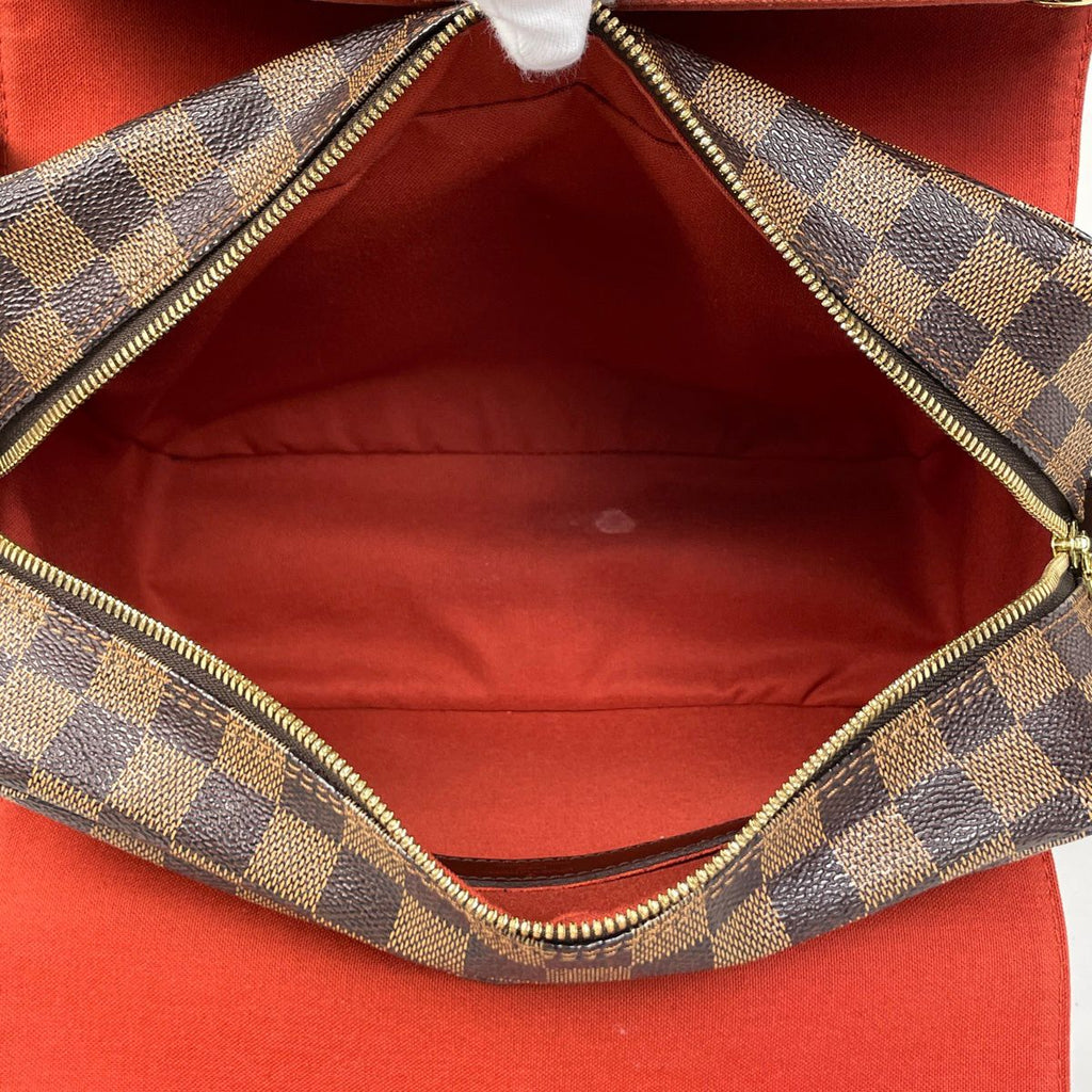 Louis Vuitton Naviglio Shoulder Bag Damier Brown — view 9