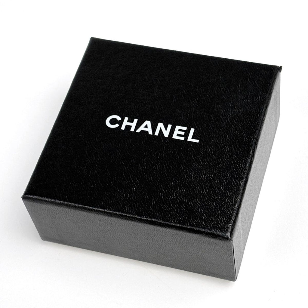 Chanel Color Stone Brooch CC Logo Gold Plated Multicolor — view 8