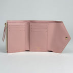 Louis Vuitton Portefeuille Victorine Trifold Wallet Damier Azur White — view 6