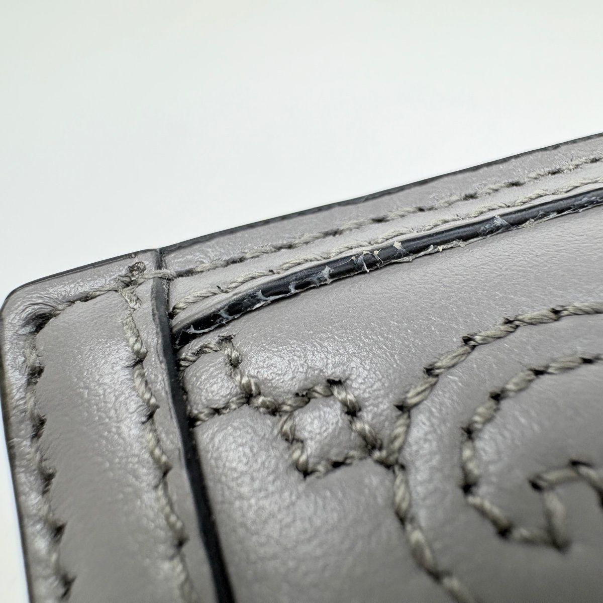 Gucci GG Matelasse Card Case Set Era Leather Gray — view 4