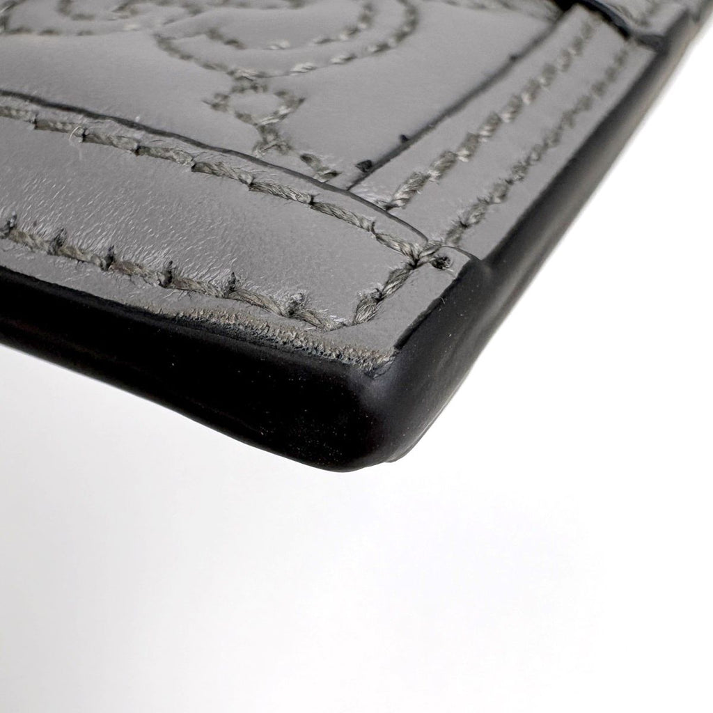 Gucci GG Matelasse Card Case Set Era Leather Gray — view 3