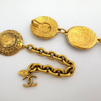 Chanel CC Logo Chain Belt Gold Plated — view 2
