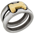 Hermes Olympe Ring Metal Silver Gold