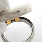 Hermes Olympe Ring Metal Silver Gold — view 4
