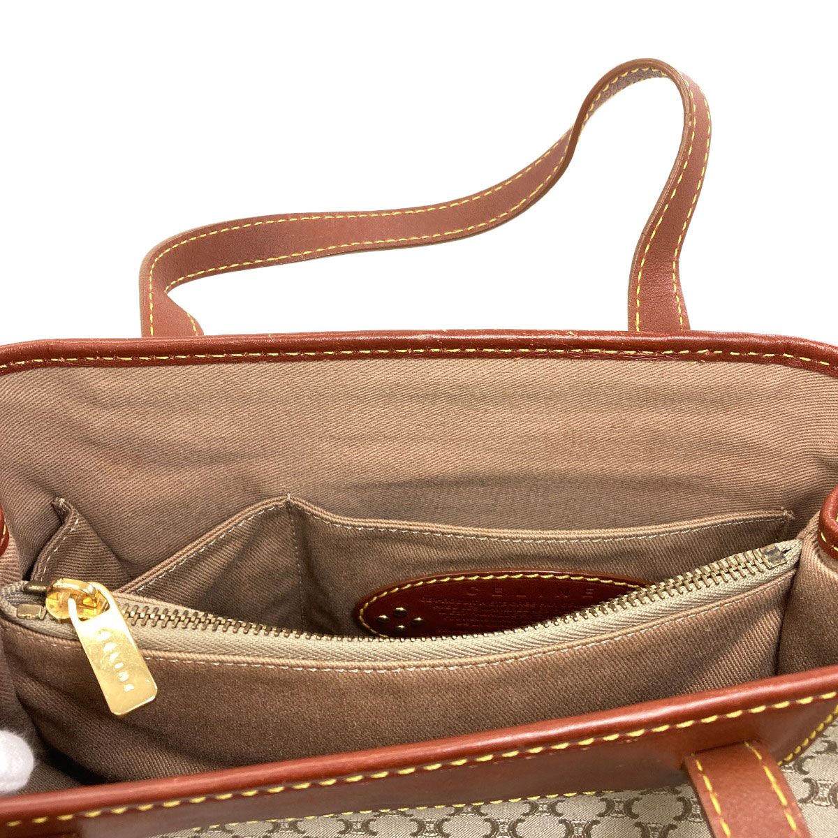 Celine Macadam Handbag Canvas — view 8