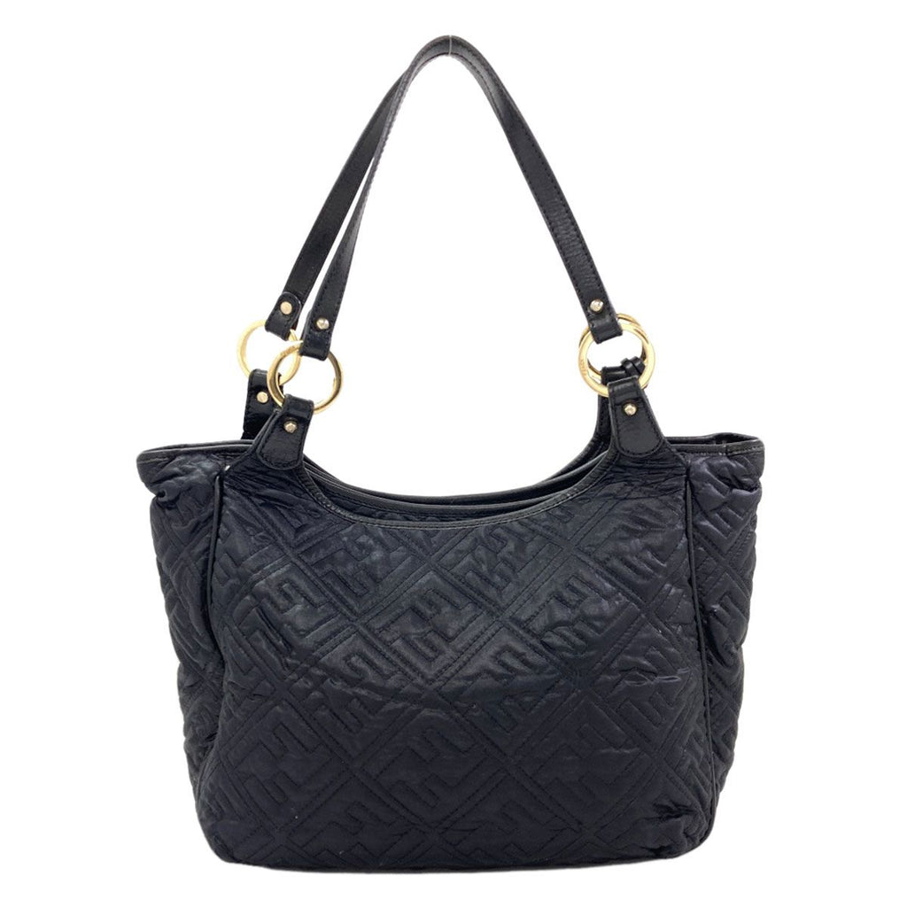 Fendi Zucca Quilted Tote Nylon — view 2