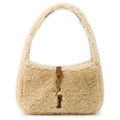 Saint Laurent Paris Handbag le 5 7 Mini Hobo Fleece