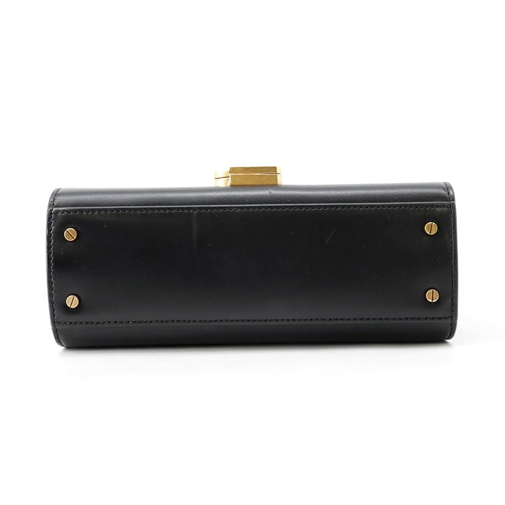 Saint Laurent Paris Handbag Cassandra Mini Top Handle Leather 2-Way Shoulder — view 3