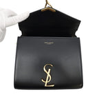 Saint Laurent Paris Handbag Cassandra Mini Top Handle Leather 2-Way Shoulder — view 6
