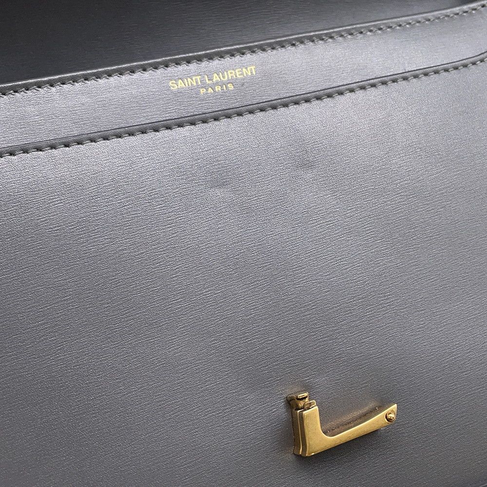 Saint Laurent Paris Shoulder Bag Solferino Leather — view 7